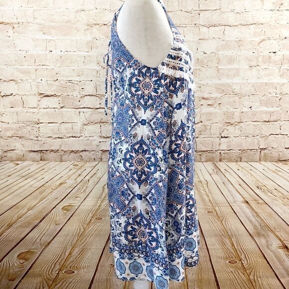 Derek Heart sleeveless fringe shift dress - Picture 7 of 7